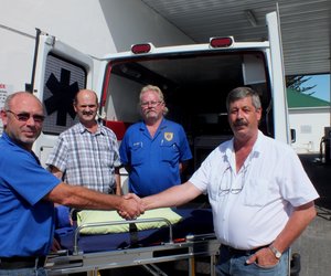 Vulstasies skenk Ambulansbed